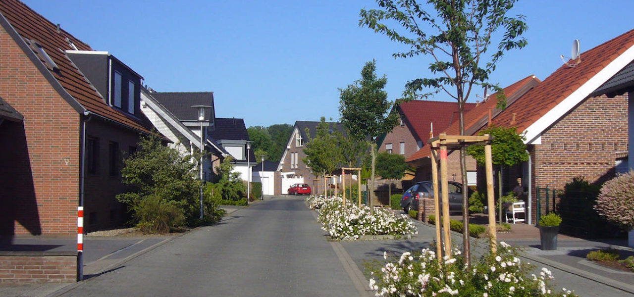 Wohngebiet Neustraße in Süchteln